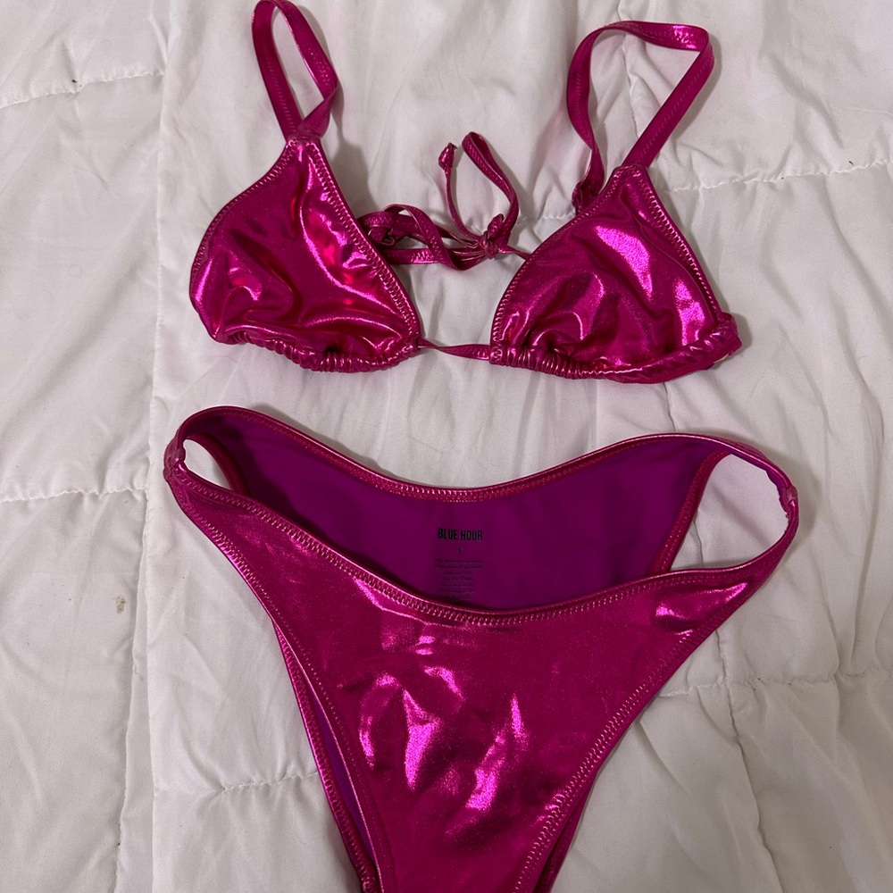 PacSun Shiny Pink Bikini